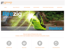 Tablet Screenshot of grgroup.com.ar